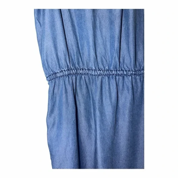 GAP Light Blue Chambray Dress - Picture 3 of 11